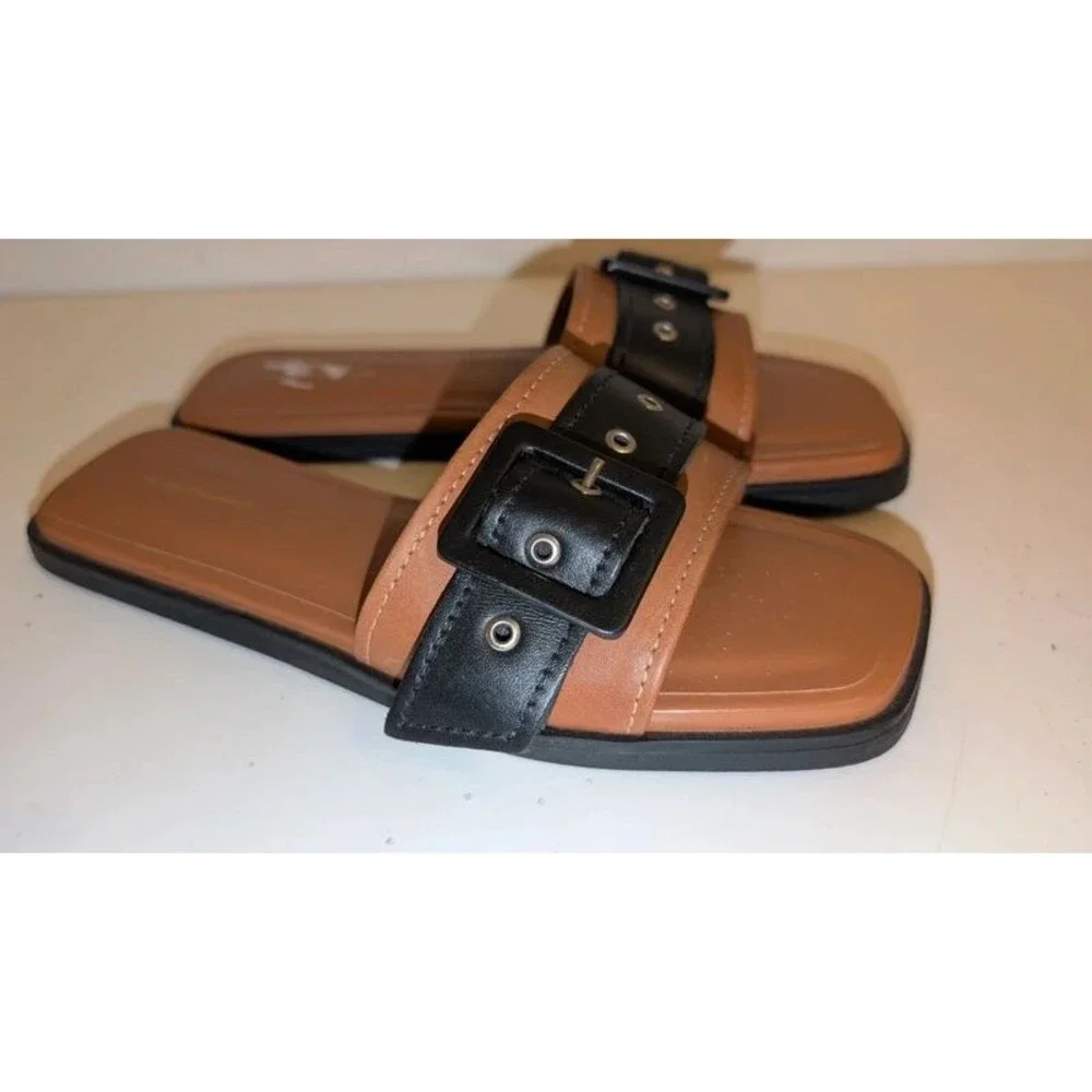 Anthropology women's size 6 slides sandals